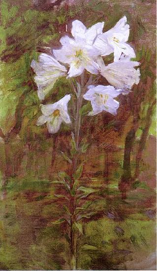Ellen Day Hale Lilies. Private collection. China oil painting art